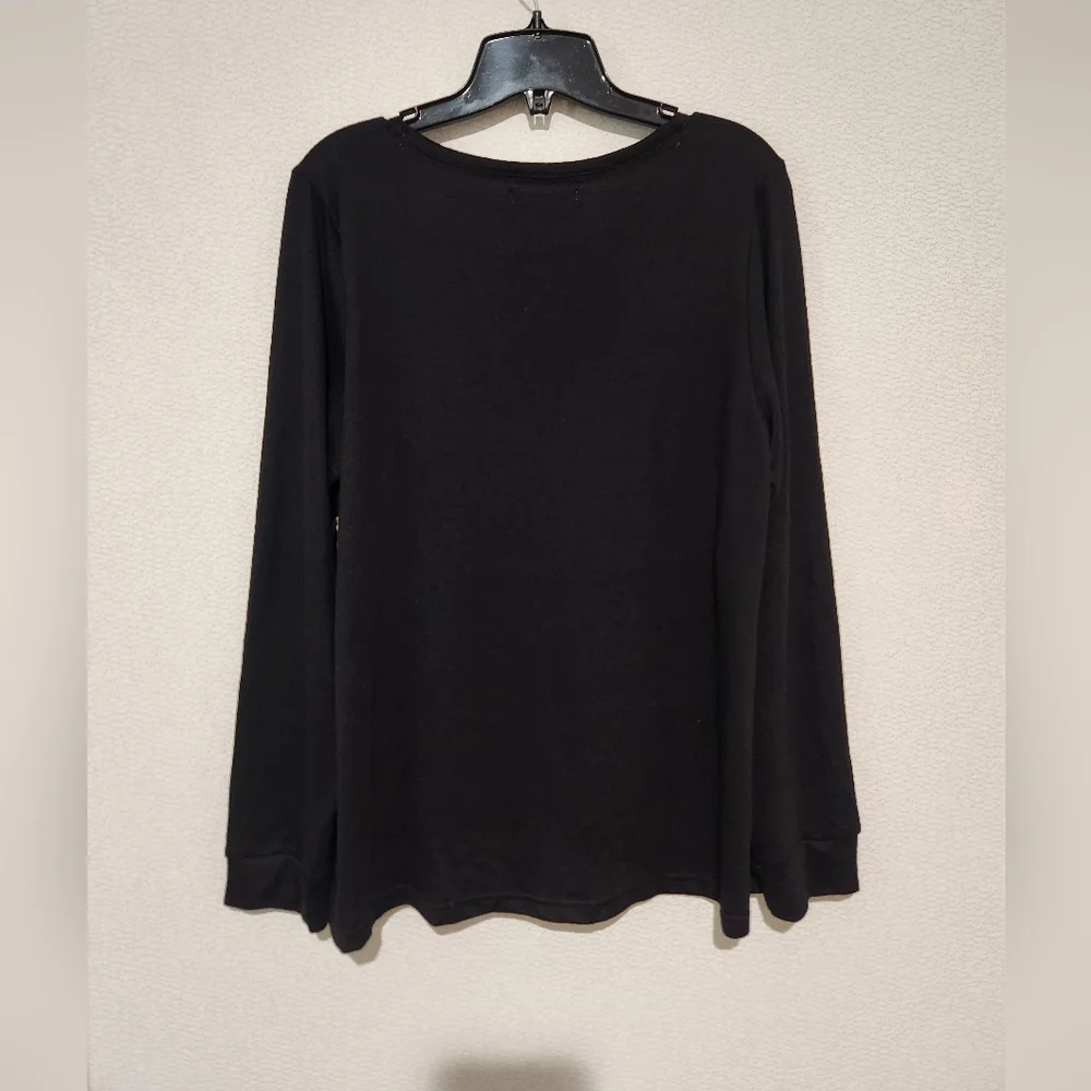 Rae Dunn Halloween Candy Coma Long Sleeve Crewneck Shirt Womens Large - Picture 4 of 6